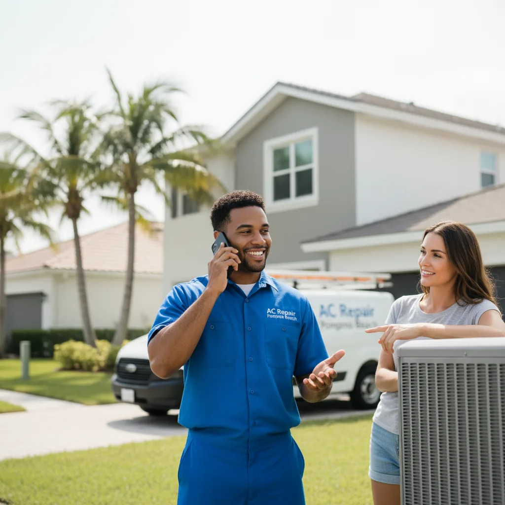 AC Repair Pompano Beach customer support in Van Alstyne